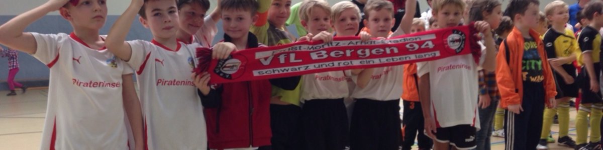 Bergener F- Junioren belegen beim eigenen Hallenturnier den dritten Platz