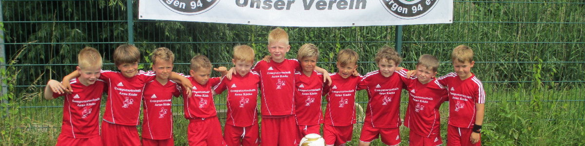 Die Bambinis des VfL Bergen erreichen einen guten 7. Platz beim Turnier in Bad Doberan