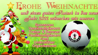 Frohe Weihnachten wünscht der VfL Frohe Weihnachten wünscht der VfL