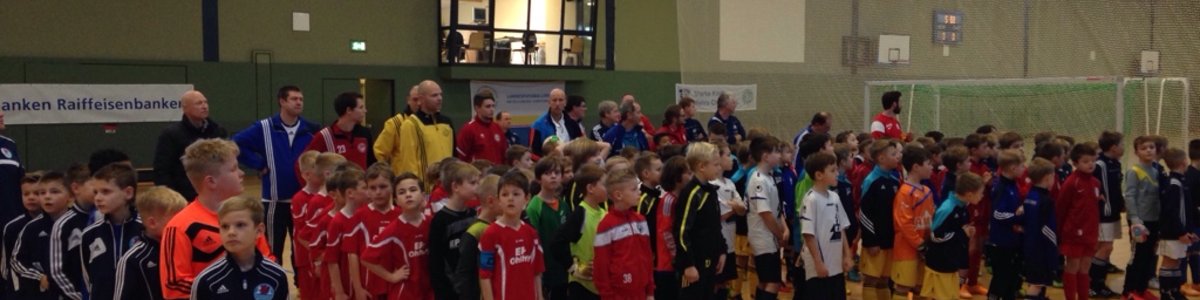 F- Junioren des VfL Bergen belegen den 8. Platz bei der Landesmeisterschaft in der Halle