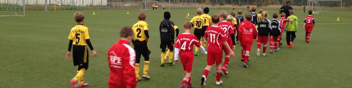 Bergener gewinnen das vorgezogene Punktspiel beim 1. FC Binz