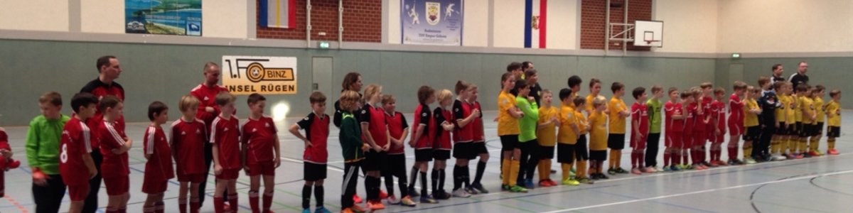 Bergener E- Junioren gewinnen den Pokal des Binzer Bürgermeisters